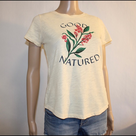 💚3/20$5/25💚OLD NAVY GOOD NATURED YELLOW TEE NWT - Picture 6 of 16